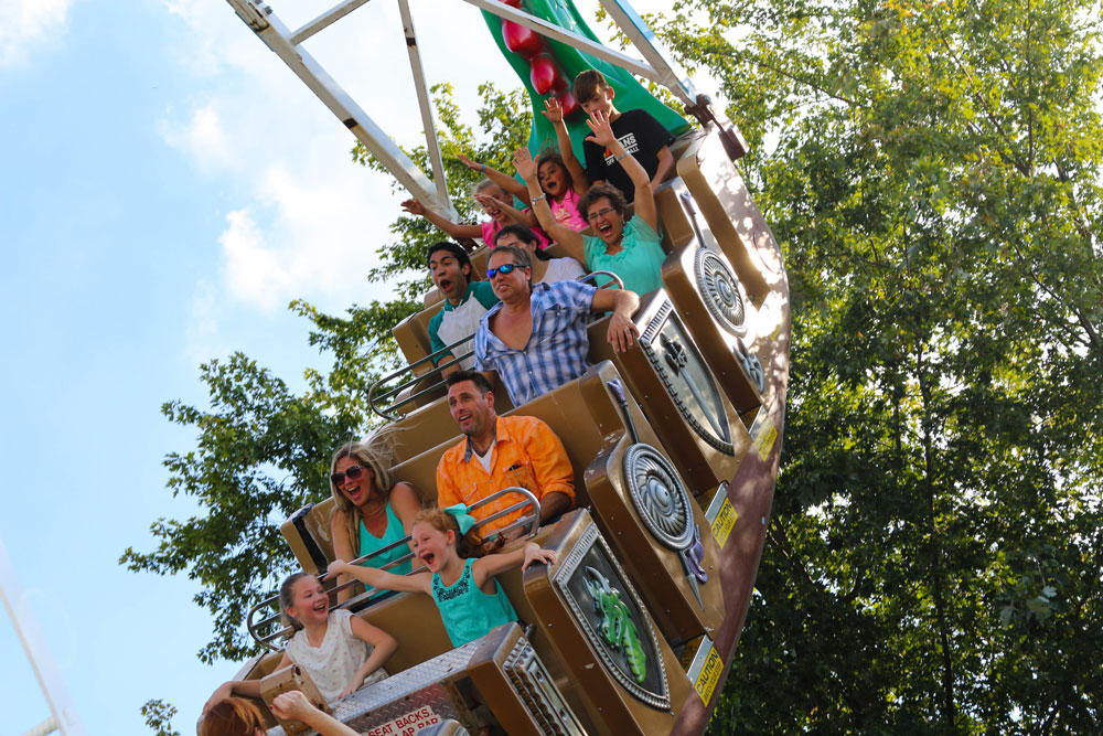 Guests thrill on the viking sea dragon