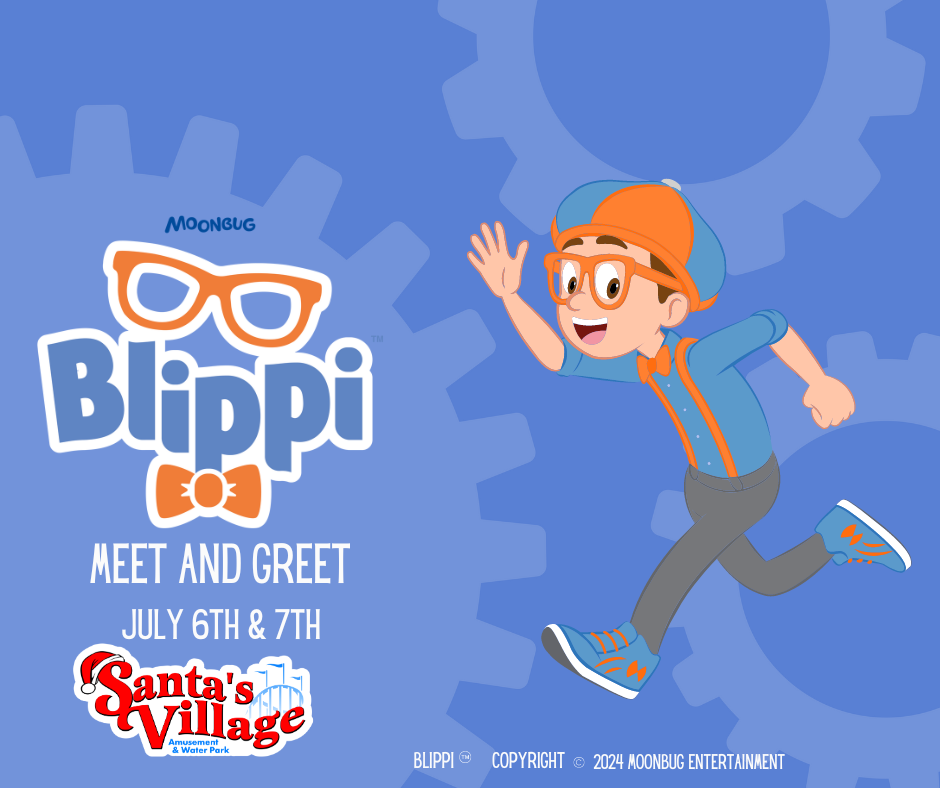 Blippi Meet and Greet Santa's Village Dundee